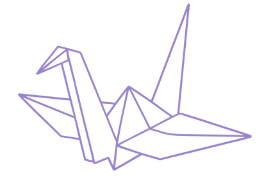 Paper crafts light purple