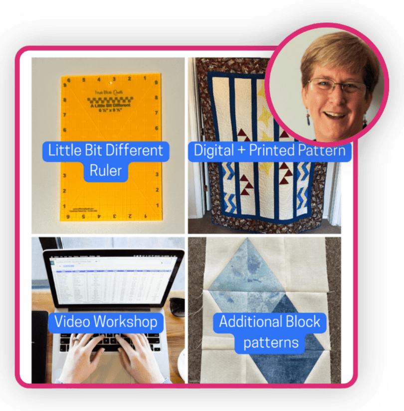 QP26 - Andi Stanfield - Quilt Different Bundle