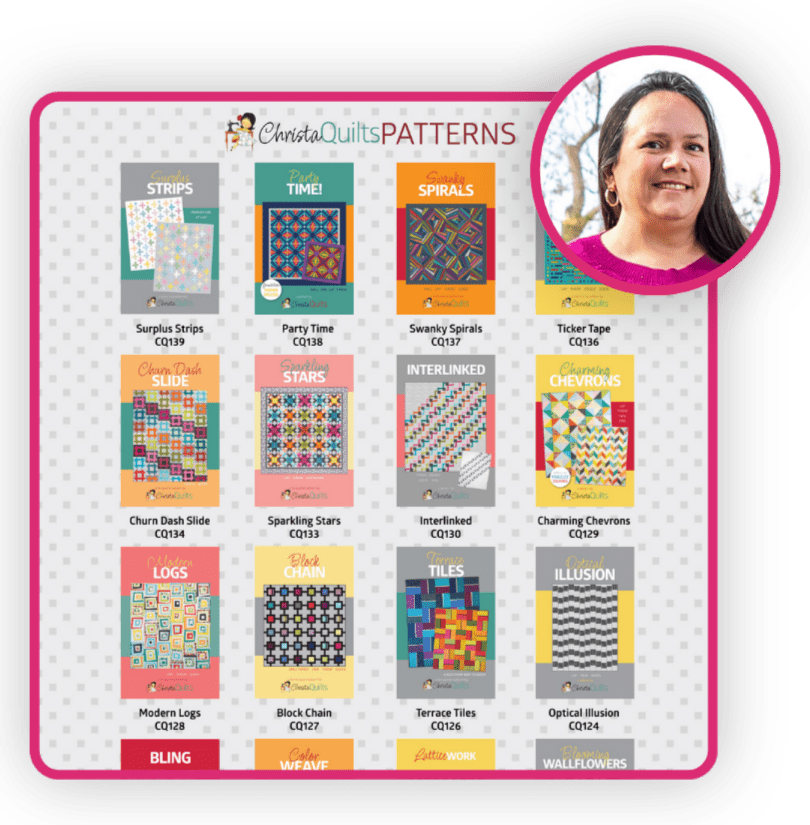 QP26 - Christa Watson - One PDF quilt pattern of your choice
