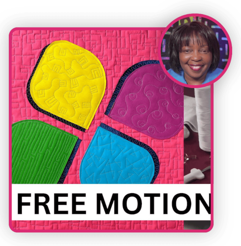 QP26 - Geraldine Wilkins - Free Motion Quilting Starter Bundle