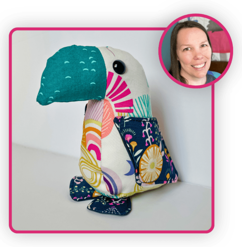 QP26 - Jo Simpson - Toucan Party_ A Quilt Studio Mascot + Step-by-Step Tutorial