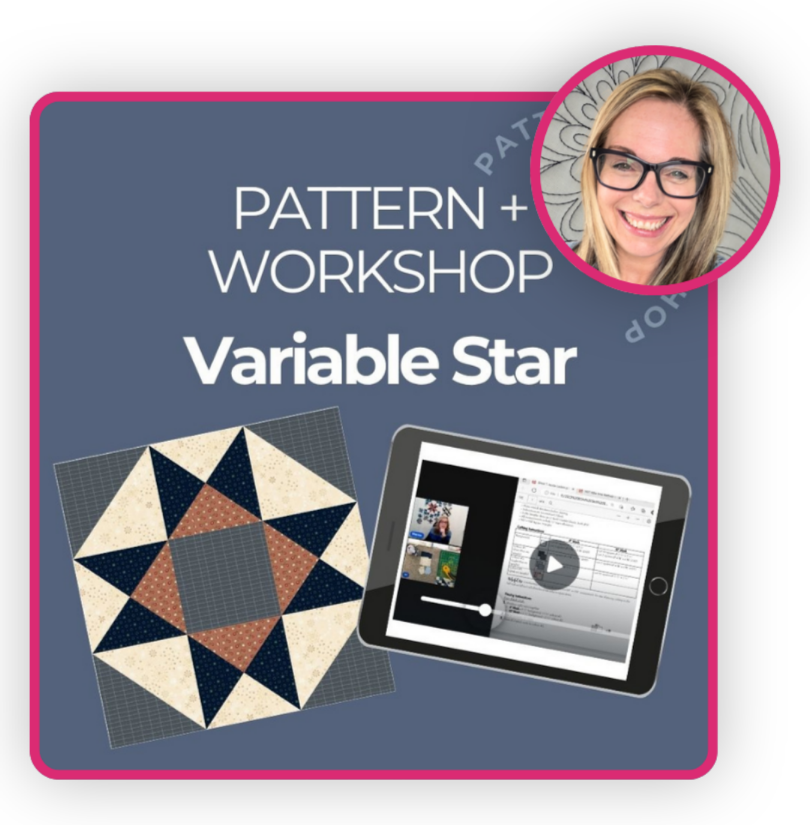 QP26 - Manon Hunt - Star Gazing Pattern & Workshop