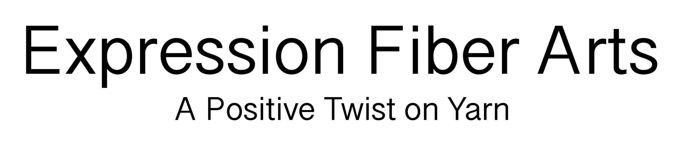 Expression Fiber Arts Logo B